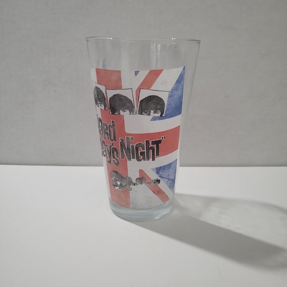 Vintage The Beatles 1985 Radio Days "A Hard Days Night" 16 oz Glassware Cup - Picture 3 of 8